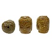 28x22mm 3D Jade Buddha Pendants 
