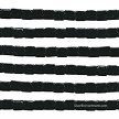 6mm Black Glass Cube Beads 
