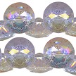 Crystal AB 30mm Diamond Flower Crystal Beads 