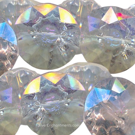 30mm Crystal AB Diamond Flower Crystal Beads 