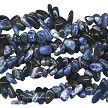 Freeform Sodalite Chips Pebbles and Nugget Beads 