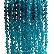 8mm Aquamarine Crystal Bicone Beads 