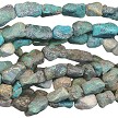 Freeform Matte Turquoise Nuggets 