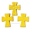 35x30mm Yellow Magnesite Focal Bead Pendants 