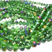 Brigadoon Mist 8mm Rondelle Crystal Beads 