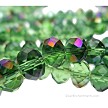 8mm Brigadoon Mist Crystal Rondelle Beads 