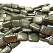 14x10mm Pyrite Beads Rectangle 
