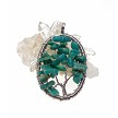 Amazonite Tree of Life Pendant 