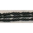 Carved Fancy Black Coral Beads 