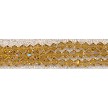 6mm Citrine Bicone Beads 