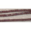 Amethyst 5mm Faceted Crystal Spacers 