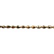 Copper Faceted Teardrop Crystal Beads 