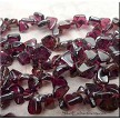 Freeform Top Drilled Garnet Bead Chips 