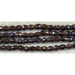 7x5mm Faceted Barrel Garnet Beads 