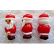 Lampworked Glass Santa Bead 