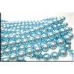 8mm Light Blue Glass Pearl Beads 