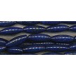 Large Genuine Lapis Capsule Beads 