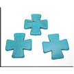 Magnesite Cross Pendant, Stone Cross, 45mm - Examples 