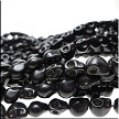 3D 10mm Black Skull Beads 