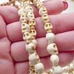 3D Xtra-Small White Turquoise Magnesite Skull Beads 8mm Gemstone Beads Strand 