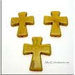 Magnesite Cross Pendant, Stone Cross 