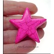 Magnesite Star Pendant, Stone Star 