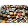 Red Creek Jasper Coin Beads 