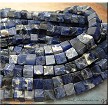6mm Sodalite Cube Beads 