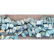 Light Blue Turquoise Chips - Long Strand 