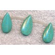20x10mm Blue Turquoise Teardrop Briolette Beads 
