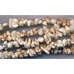White Turquoise Nuggets - avg5x8x6mm 