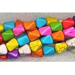 12x10mm Multicolor Magnesite Nuggets 