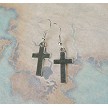 Plain Cross Earrings 