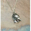 Buddha Head Necklace 