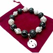 Yin and Yang Bracelet - Beaded Zen Jewelry 