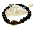 Black Onyx Buddha Bracelet 