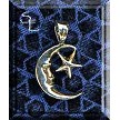 Bailed Moon and Star Man Charm 