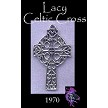 Sterling Silver Filigree Celtic Cross Pendant 