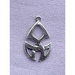 Sterling Silver Celtic Tribal Knot Charm-Pendant 