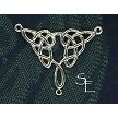 Sterling Silver Celtic Knot Y Necklace Component 