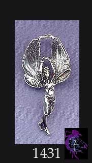 Sterling Silver Fairy Queen Pendant 