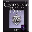 Sterling Silver Gargoyle Necklace 