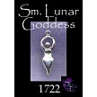 Sterling Silver Small Lunar Goddess Charm 