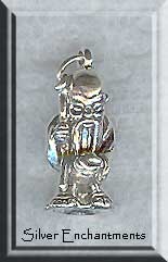 Sterling Silver 3D Shou-Lao | Shou-Xing Charm 