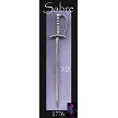 Sterling Silver 3D Sabre Pendant 