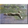Sterling Silver 3D Christ Pendant | Jesus Pendant 