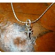 Sterling Silver Cross Charm 