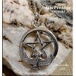 Sterling Silver Isis Pentacle Pendant 