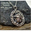 Sterling Silver Celtic Druid Pentacle Pendant 