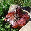 Sterling Silver Celtic Goddess Charm 
